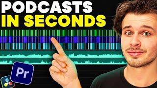 How To EDIT PODCASTS In SECONDS (Premiere Pro & Davinci Resolve Plugin Comparison)