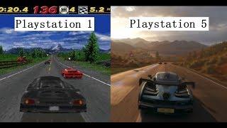 PS1 vs PS2 vs PS3 vs PS4 vs PS5