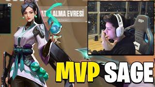 Berk Rip Tepe - Sage İle De MVP Olmazsın Be ! ( Valorant Ranked )