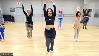 Step-by-Step Belly Dance Combo! #bellydance #dance #choreography