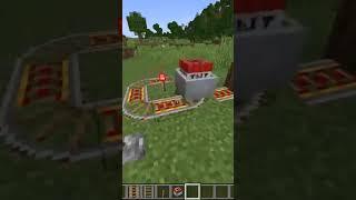 a trolley with TNT! Minecraft update! #майнкрафт #thingsyoumaynotknowaboutminecraft #gaming #memes