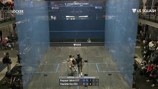 Exhibition Court 1 (West) - U.S. Junior Open Squash Championships 2024 - Day 4