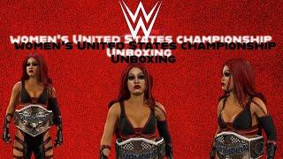 WWE women’s United States championship unboxing ￼