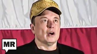 Elon's Dork MAGA Rally Gets AWKWARD