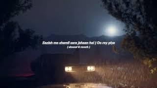 Sazish me shamil sara jahan hai - O ray piya ( slowed & reverb )