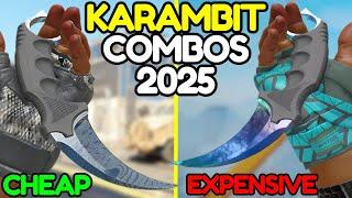 The BEST KARAMBIT Knife & Glove COMBOS for Every Budget (CS2 KNIFE + GLOVES COMBO 2025)