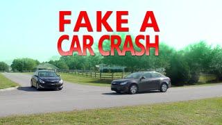 How to film a fake car crash