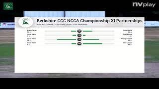 2022 NCCA Championship - day 1 of Berkshire CCC v Herefordshire CCC