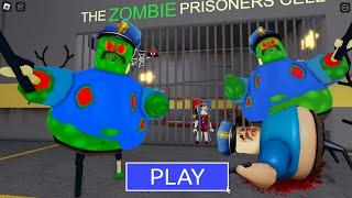 ZOMBIE BARRY'S PRISON RUN! New Scary Obby (#Roblox)