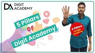 5 Pillars of Digit Academy #digitalmarketinginstitute #marketing #digialmarketing