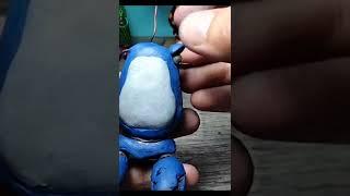 HOW TO MAKE WITHERED BONNIE WITH CLAY #shorts #fnaf #fyp