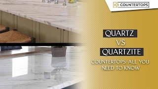 Quartz vs. Quartzite Countertops: All you need to know