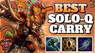 This Is My BEST God To CARRY Solo Queue Games | Hun Batz Build - Masters Ranked Joust | Smite