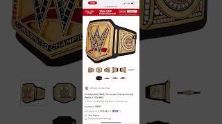The Brand New WWE Undisputed Universal Title Is Now Shipping! #shorts