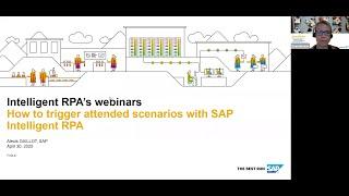 SAP Community Call: How to trigger attended scenarios with SAP Intelligent RPA