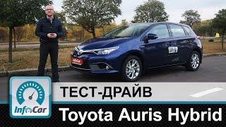 Toyota Auris Hybrid  - тест-драйв Тойота Аурис Гибрид