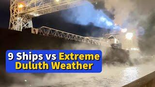 ️Duluth Ships vs Extreme Weather: 9 Incredible Moments!