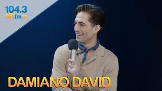 Damiano David talks Solo Career, New Music, and Italian Food with Jon Comouche on 104.3 MYfm