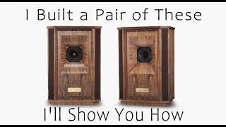 Handmade Tannoy Westminster Royal SE Speakers DIY Custom Build