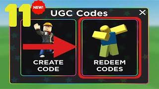 *NEW CODES* ALL CODES FOR FREE ITEMS In UGC LIMITED SEPTEMBER 2024 | ROBLOX UGC LIMITED NEW CODE