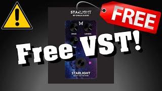 【New Free VST!】Best Free Shimmer Reverb VST Plugin? Starlight - Night Sky Reverb  by Chaos Audio