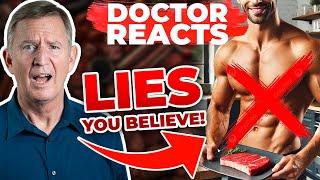 10 LIES About The Carnivore Diet YOU Need To Know About! - Doctor Reacts