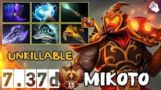 Double Impact Ember Spirit - Unkillable - Mikoto - 7.37d - Immortal Dota