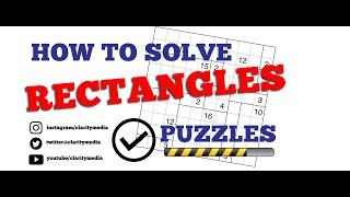 How to Solve Rectanges Puzzles (Shikaku)