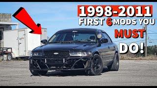 First 6 Modifications YOU MUST DO on a 1998-2011 Ford Crown Victoria!