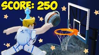 Going To Space In Roblox Dunking Simulator