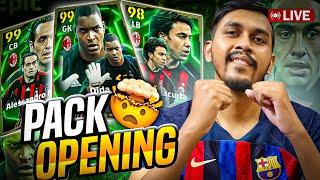 eFootball 24 Mobile Epic AC MILAN Pack Opening + Trying New Epics | LIVE