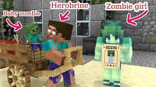 Herobrine learns to be a dad - Minecraft Animation