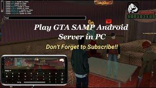 Install GTA SAMP in PC | Play Android Server| Full Tutorial