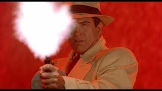 Dick Tracy - BADASS Tommy Gun Scene (1080p)