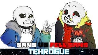 Undertale Comic Dub - Sans Vs Fell Sans