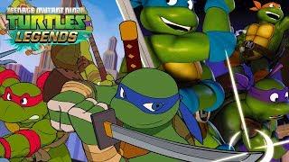 Черепашки-Ниндзя: Легенды - ШРЕДДЕР И КРЭНГ ПРОТИВ БОССОВ (TMNT Legends UPDATE X)