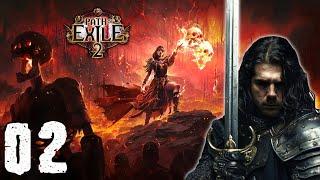 Path of Exile 2 Gameplay Let's Play Pt. 2 Act 1 Boss & Start of Act 2