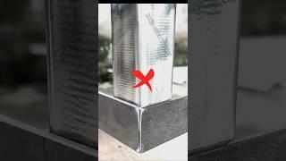 simple new tricks for connecting frame corners #walding #welder #indiastickwelder