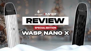 FITURNYA MANTAP, TAMPILANNYA MEWAH! | REVIEW WASP NANO X POD SPECIAL COLLABORATION OUMIER X JUALVAPE