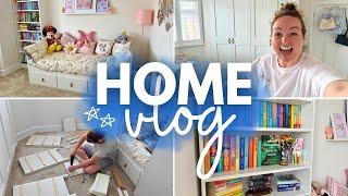 HOME VLOG!  SPARE ROOM MAKEOVER (Part 2)  new furniture, displaying collections & final touches ️