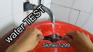 [water test] Skmei 1299 test nước, chẳng cần xem cũng biết kết quả.