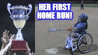 HER FIRST HOME RUN CAME IN THE CHAMPIONSHIP GAME! | On-Season Softball Series