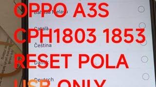 OPPO A3S Factory Reset USB OLY AFT ULTIMATE