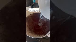 How to make coffee for a coffee enema! 