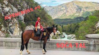 Alpine cross on horseback - through the Soca Valley | Trail Ride Documentary