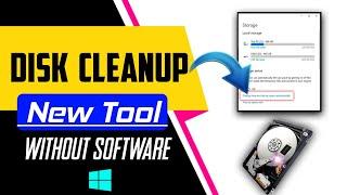 How to Free UP Space Windows 10 | Auto Cleanup | Not Software