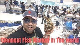 Cleanest Fish Market in The World Ever !!!