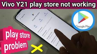 Vivo Y21 play store not working // play store problem solve