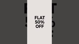 Flat 50% & 30% Off - November Sale Extended | Shop Now