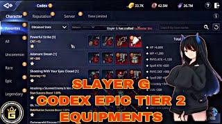 MIR4- SLAYER G CODEX TIER 2 EPIC EQUIPMENTS | MR AUTO BUY IS DOING IT AGAIN!